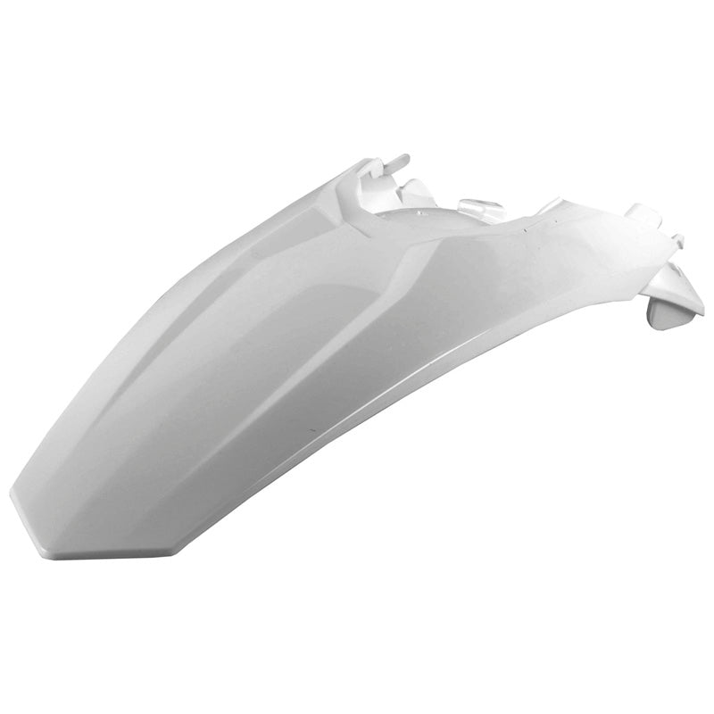 POLISPORT REAR FENDER KTM (WHITE) White - Driven Powersports