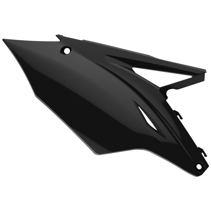 POLISPORT SIDE PANELS KAWASAKI (BLACK) Black - Driven Powersports