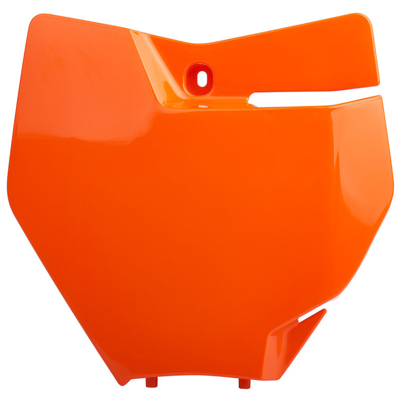 POLISPORT NUMBER PLATE Orange - Driven Powersports