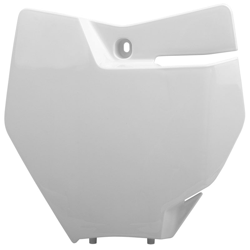 POLISPORT NUMBER PLATE KTM 16-18 (WHITE) White - Driven Powersports