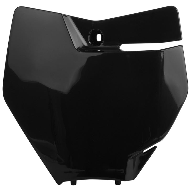 POLISPORT NUMBER PLATE KTM 16-18 (BLACK) Black - Driven Powersports