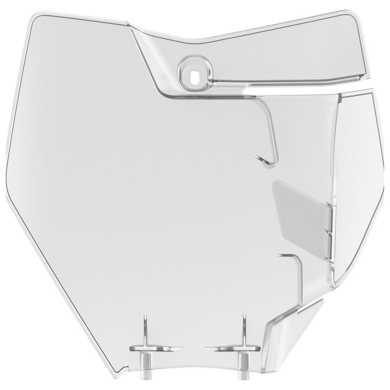 POLISPORT NUMBER PLATE Clear - Driven Powersports
