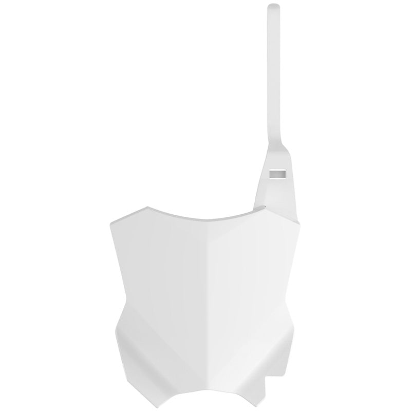 POLISPORT NUMBER PLATE KAWASAKI (WHITE) White - Driven Powersports