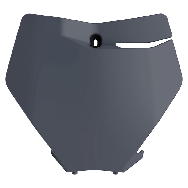 POLISPORT NUMBER PLATE Grey - Driven Powersports