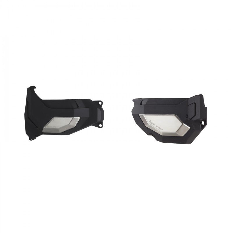 POLISPORT ENGINE COVERS PROTECTION KIT YAMAHA Black - Driven Powersports