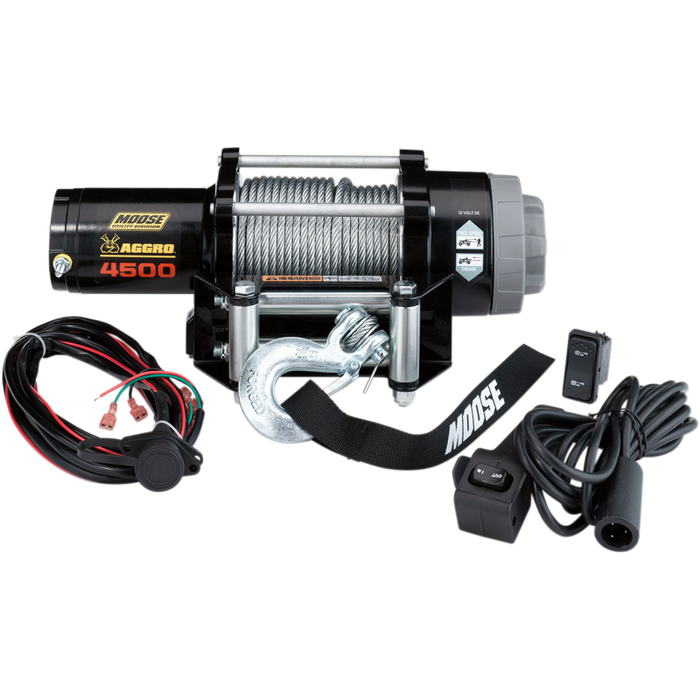 MOOSE UTILITY DIVISION MOOSE WINCH 4500LB W/WR RP Front - Driven Powersports