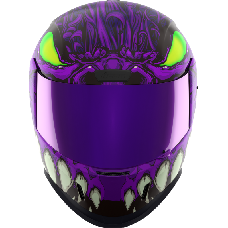 ICON HELMET AIRFORM MIPS MANIK'RR Purple Front - Driven Powersports