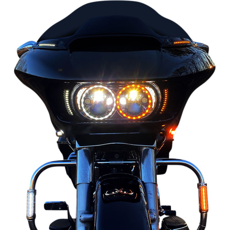 CUSTOM DYNAMICS SIGNAL FLTR GLOSS Black Application Shot - Driven Powersports