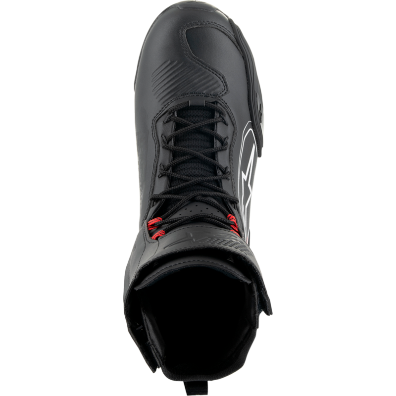 ALPINESTARS SHOE SUPERFASTER Black/Gray/Bright Red Top - Driven Powersports