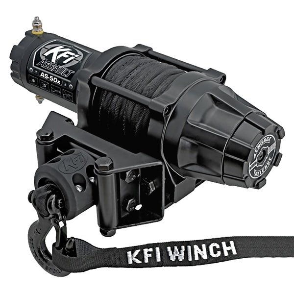 KFI Assault 5000lb Winch For Arctic Cat / Argo / Bobcat & More - Driven Powersports
