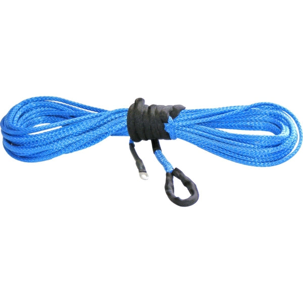 KFI Synthetic Winch Cable Blue 3/16"x12' - Driven Powersports