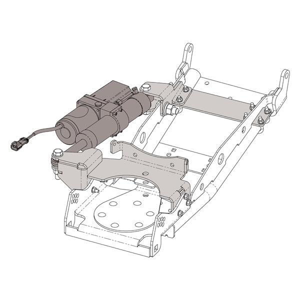 KFI UTV PLOW ACTUATOR REPLACEMENT BRACKET KIT (105895) - Driven Powersports