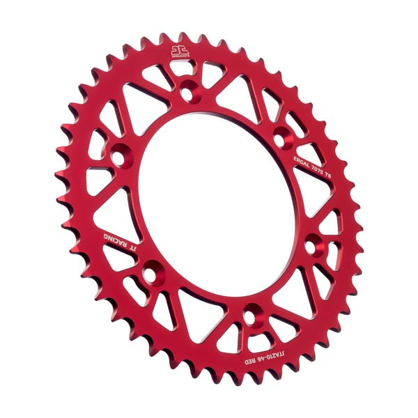 JT 210 Racelite Rear Sprocket (JTA210.46RED) - Driven Powersports