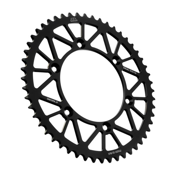 JT 251 Racelite Rear Sprocket (JTA251.52BLK) - Driven Powersports