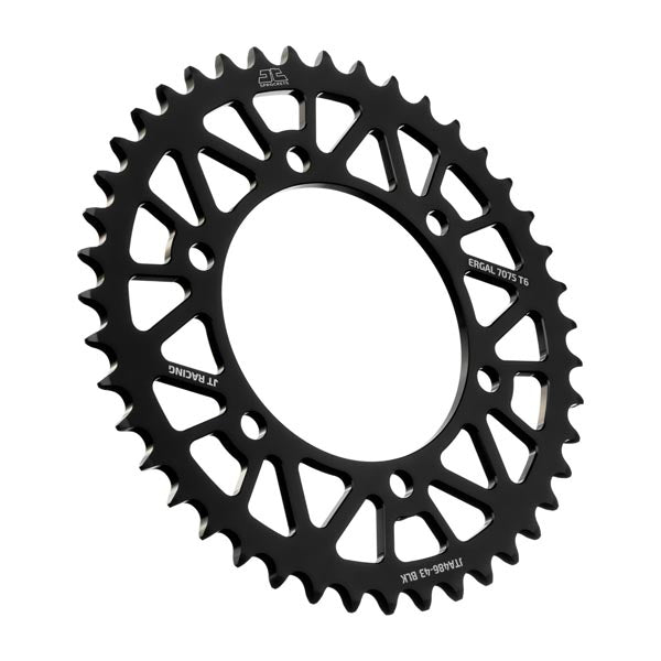 JT 486 Racelite Rear Sprocket (JTA486.43BLK) - Driven Powersports