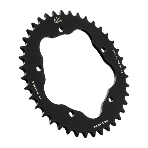 JT 751 Racelite Rear Sprocket (JTA751.40BLK) - Driven Powersports