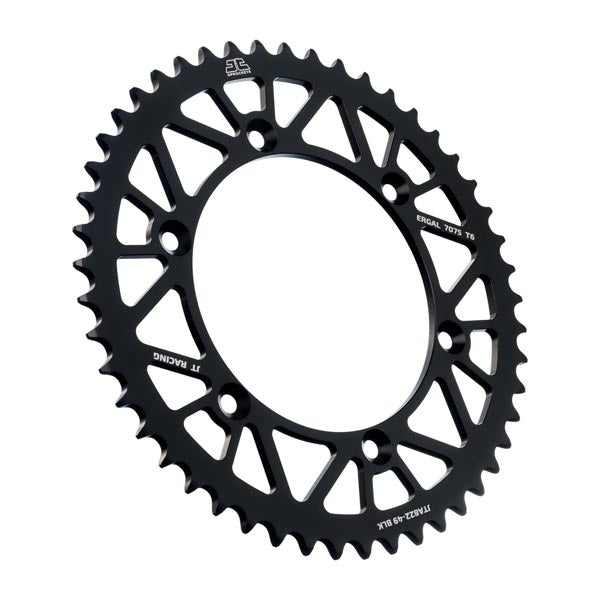 JT 822 Racelite Rear Sprocket (JTA822.49BLK) - Driven Powersports