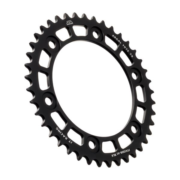 JT 1308 Racelite Rear Sprocket (JTA1308.41BLK) - Driven Powersports