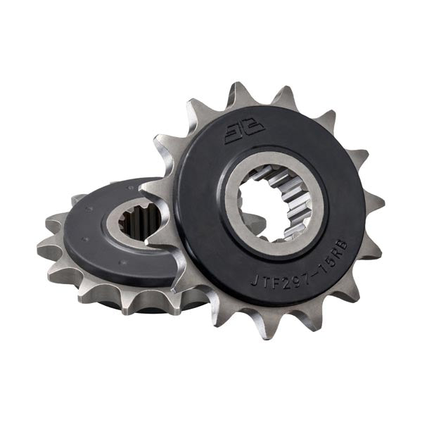 JT 297 Rubber Cushioned Front Sprocket (JTF297.15RB) - Driven Powersports