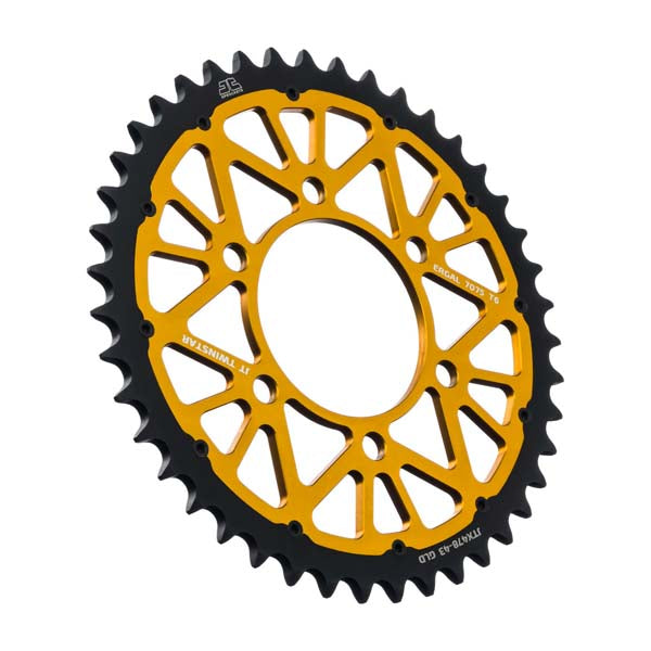 JT 478 Twinstar Rear Sprocket (JTX478.43GLD) - Driven Powersports