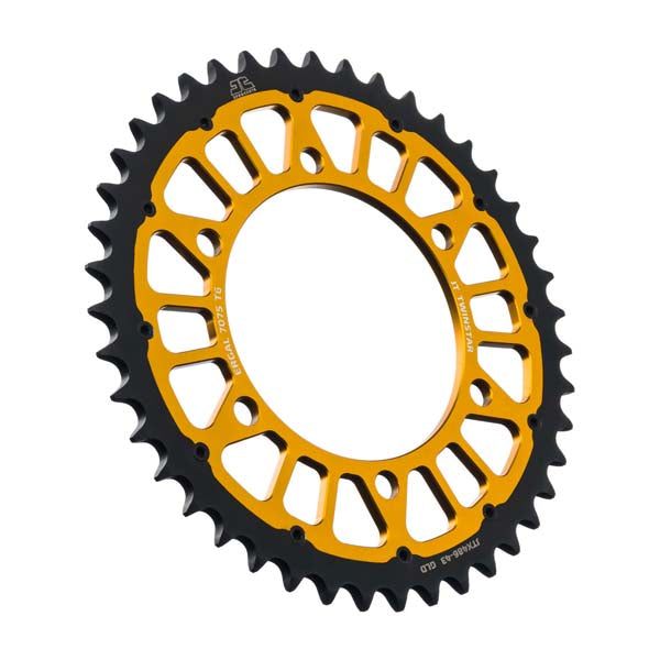 JT 486 Twinstar Rear Sprocket (JTX486.43GLD) - Driven Powersports