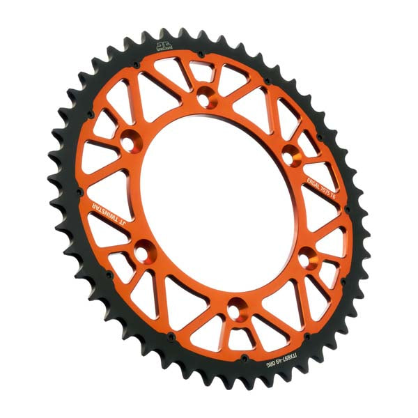 JT 897 Twinstar Rear Sprocket (JTX897.49ORG) - Driven Powersports