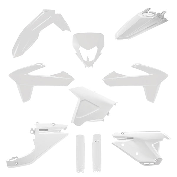 Polisport MX Complete Kit For Sherco White - Driven Powersports
