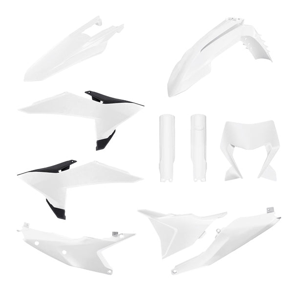 Polisport MX Complete Kit For Ktm White - Driven Powersports