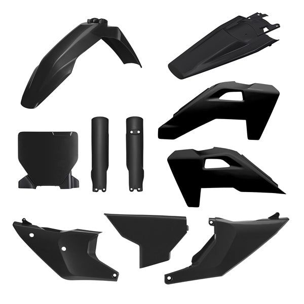 Polisport MX Complete Kit For Husqvarna Black - Driven Powersports