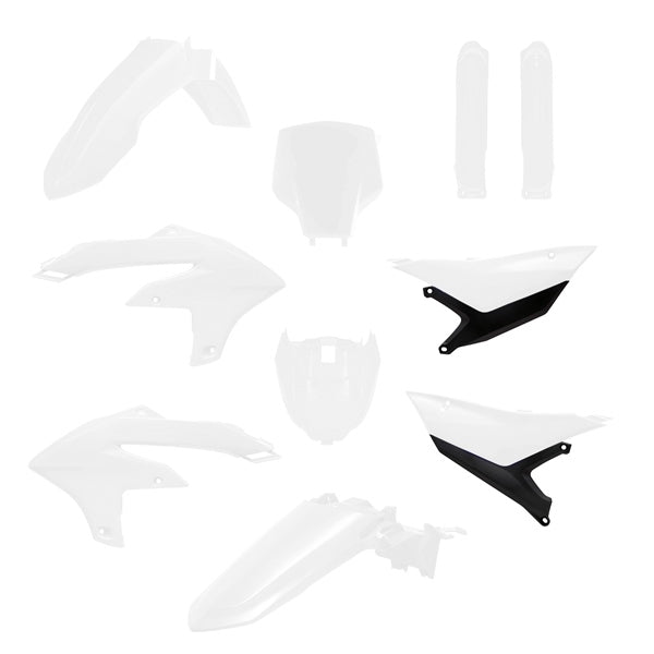 Polisport MX Complete Kit For Yamaha YZ450F White - Driven Powersports