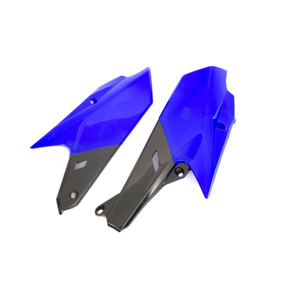 Polisport Side Panels For Yamaha Black/Blue - Driven Powersports