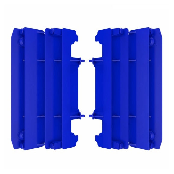 POLISPORT RADIATOR LOUVERS YZ125/250 (06-16) Blue - Driven Powersports