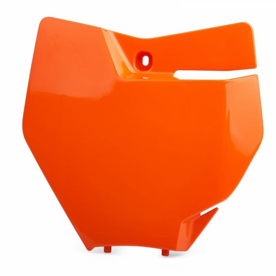 POLISPORT NUMBER PLATE EXC/EXC-F 17-18 OEM Orange - Driven Powersports