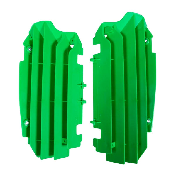POLISPORT RADIATOR LOUVERS KX450F (2016) Green - Driven Powersports