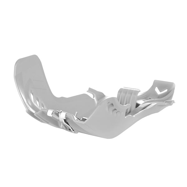 Polisport Fortress Skid Plate For Husqvarna / Ktm White - Driven Powersports