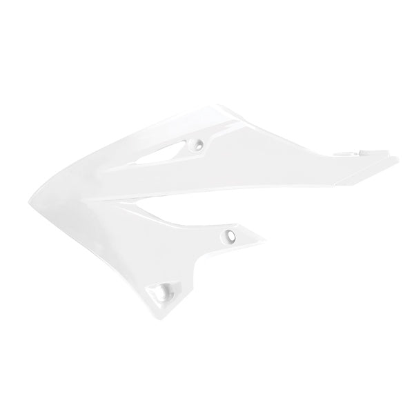 Polisport Radiator Scoop For Yamaha YZ125/YZ125X/YZ250/YZ250X White - Driven Powersports
