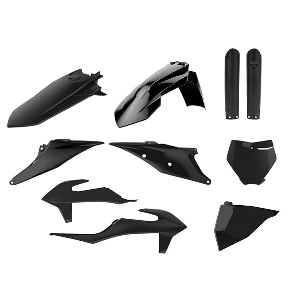 Polisport MX Complete Kit For Ktm Black - Driven Powersports