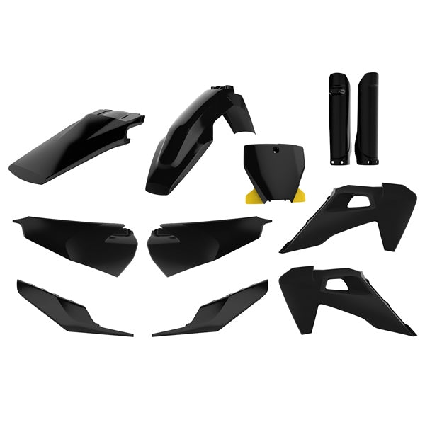 Polisport MX Complete Kit For Husqvarna Black - Driven Powersports