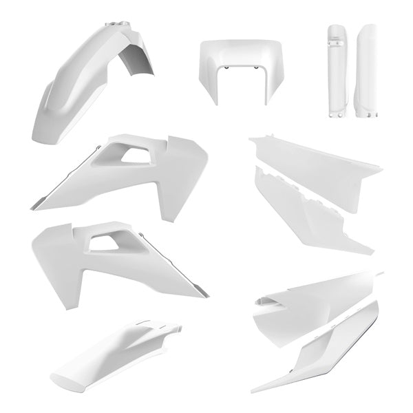 Polisport MX Complete Kit For Husqvarna White - Driven Powersports