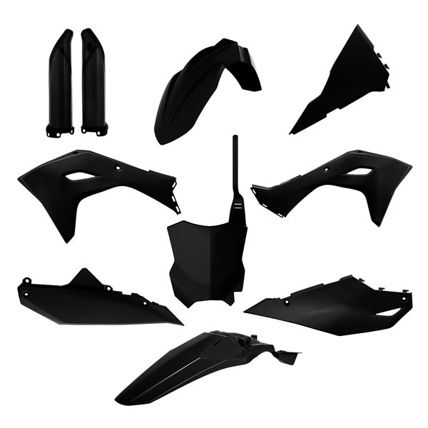 Polisport MX Complete Kit For Kawasaki KX250/KX450 Black - Driven Powersports