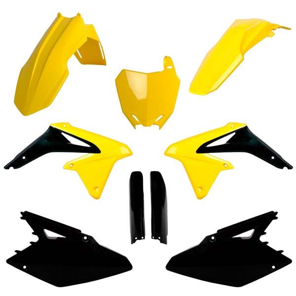 POLISPORT PLASTIC KIT COMP OEM SUZ (91431) - Driven Powersports