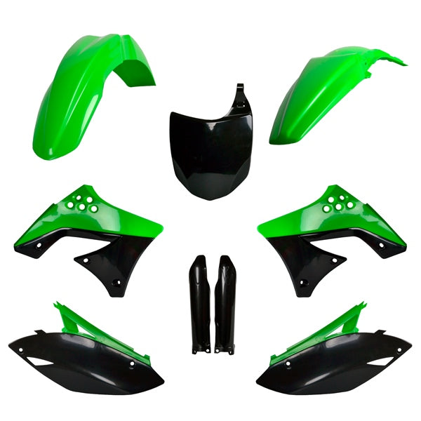 POLISPORT PLASTIC KIT COMP OEM KAWA (91483) - Driven Powersports
