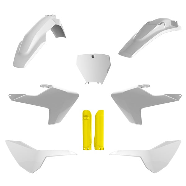 POLISPORT PLASTIC KIT COMP OEM HUSQV (91500) - Driven Powersports