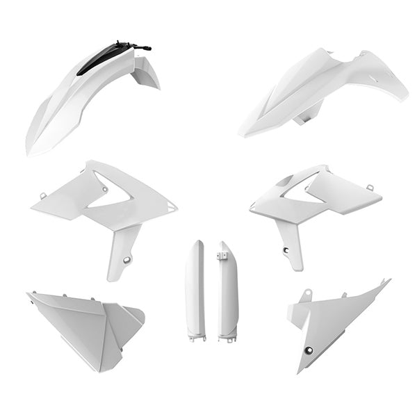 POLISPORT PLASTIC KIT COMP BETA White - Driven Powersports