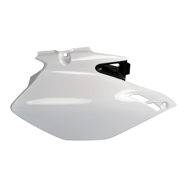 POLISPORT SIDEPANELS WR250/450F 07-08 BLACK/WHITE. (8604300001) - Driven Powersports
