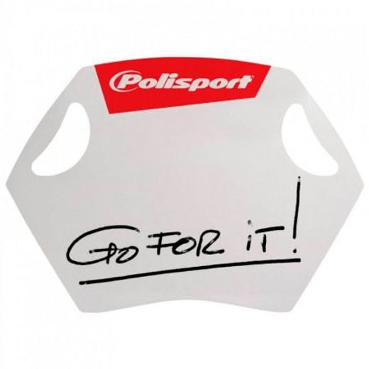 POLISPORT PIT BOARD White - Driven Powersports