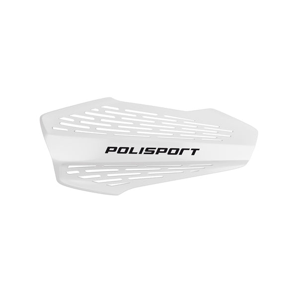 Polisport MX Force Handguards White - Driven Powersports