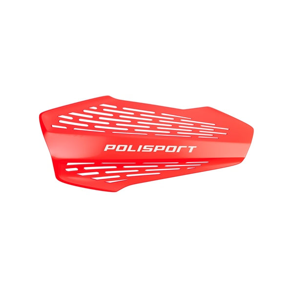 Polisport MX Force Handguards Red - Driven Powersports