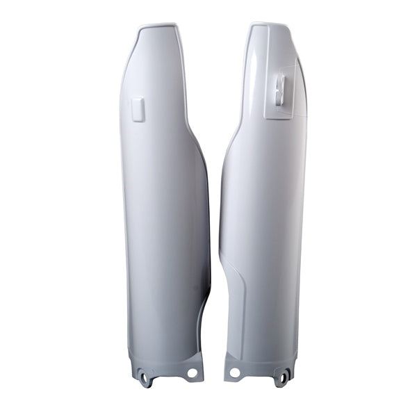 POLISPORT FORK PROTECTOR KX250/450F 2006-07. White - Driven Powersports