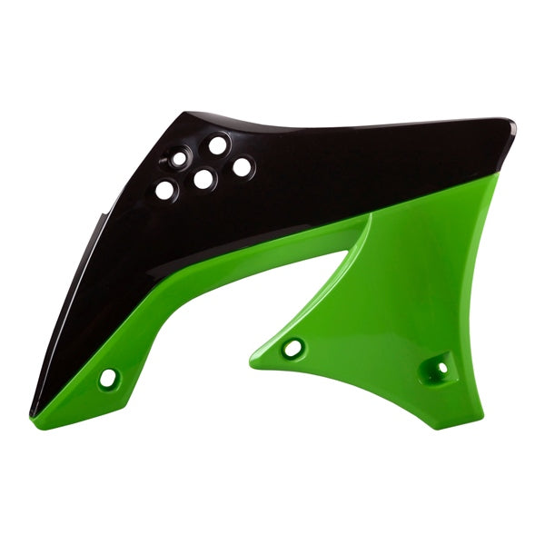 POLISPORT RAD SCOOP 05 KX450F 2010 Black/Green - Driven Powersports